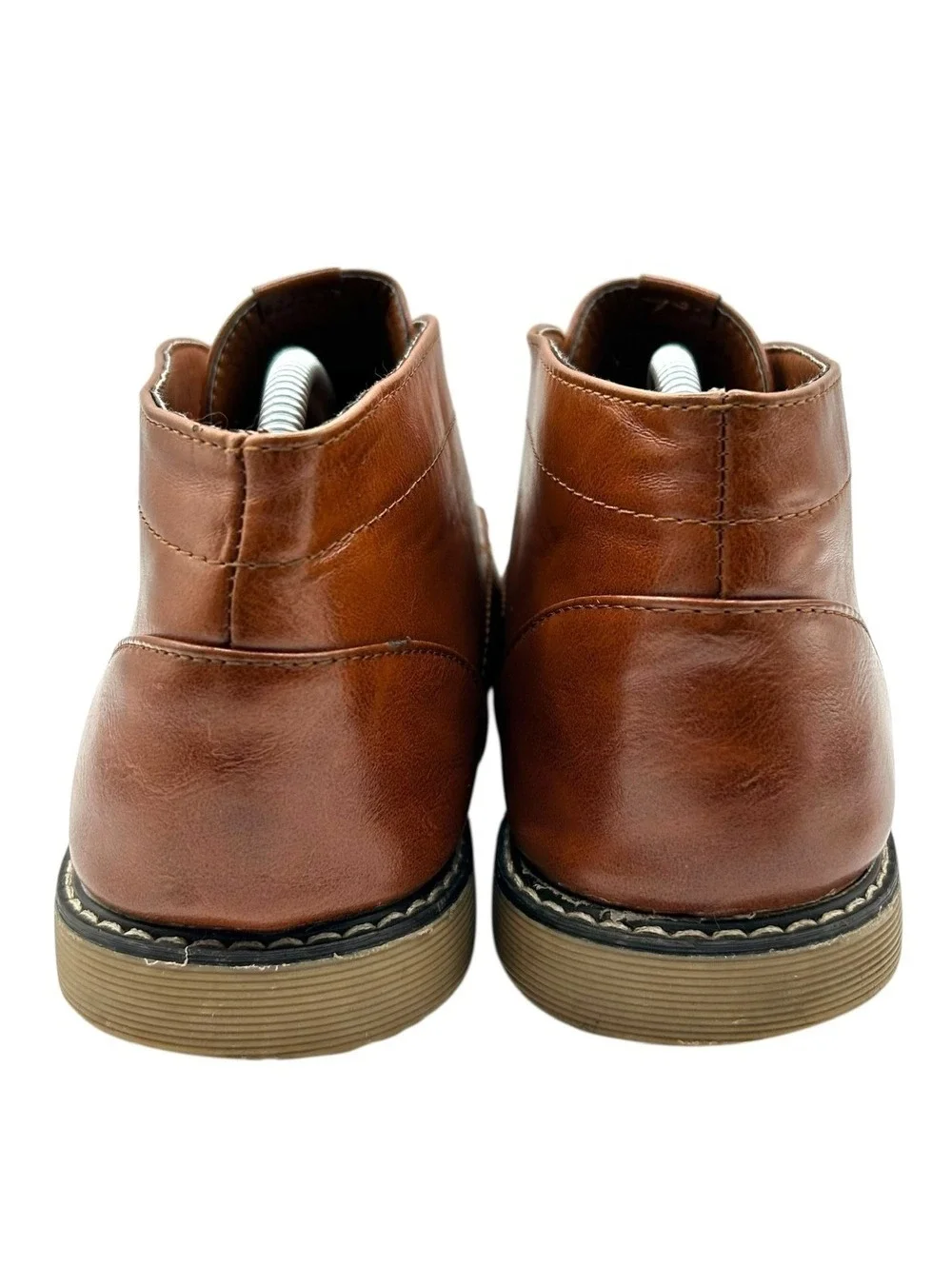 London Fog Collection Men's Brown LFM Blackburn Chukka Dress Boots Size 10.5M